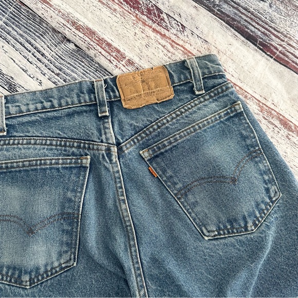 Vintage Levi’s 505 Orange Tab Straight Leg Jeans 1970’s - Picture 6 of 11